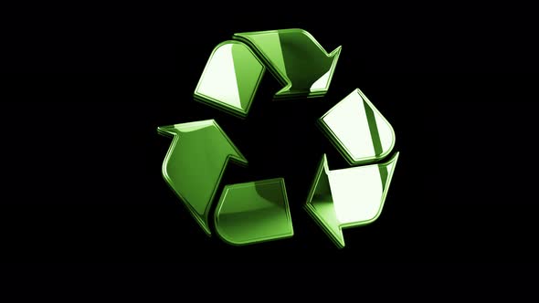 Recycling electronic waste data and sustainable industry symbol digital concept alt