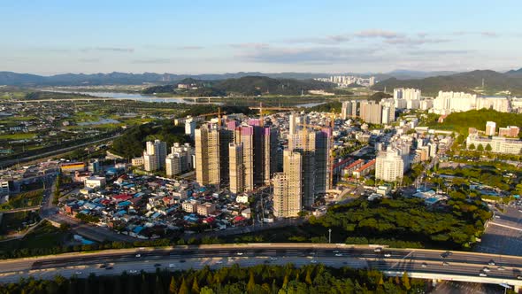 Highway Apartment Complex Sinpyeong Dong Gumi City  Gyeongsangbuk Do Korea