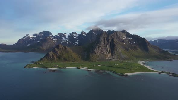 Norwegian rocky coastline