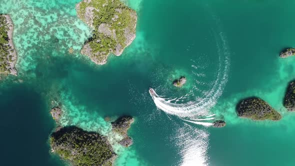 Tropical Sea at Raja Ampat, Indonesia