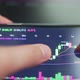 Cryptocurrency Price Chart on the Phone Screen - VideoHive Item for Sale