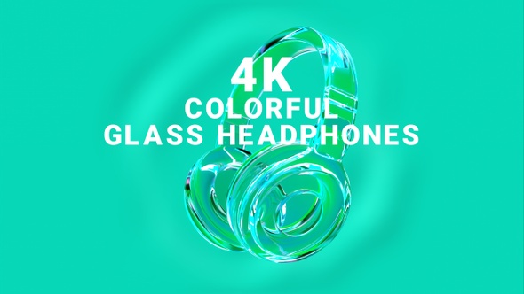 Colorful Glass Headphones alt