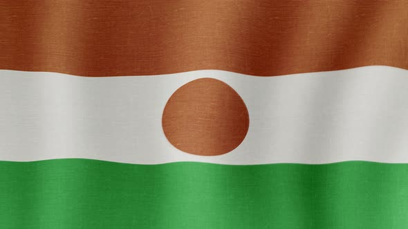 The National Flag of Niger