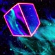 Abstract Cube in a Cosmic Nebula - VideoHive Item for Sale