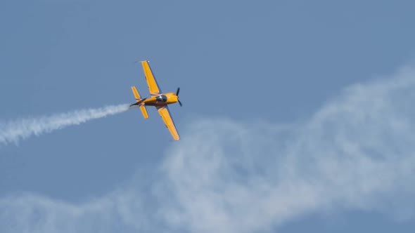 Sports Aircraft in Flight alt