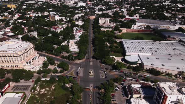 The historical downtown merida yucatan alt