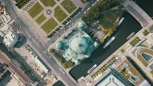 Aerial View of Berlin Cathedral