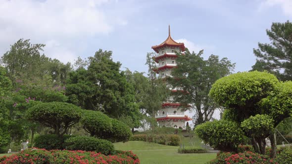 Pagoda in Singapore Park