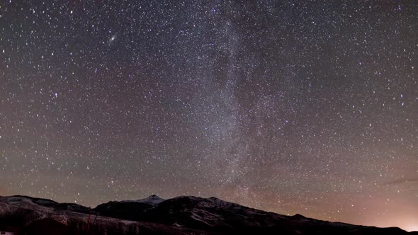 Stars Sky Night Time-Lapse alt