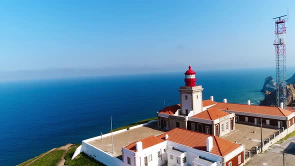 Cabo da Roca Lighthouse. Sintra, Portugal alt