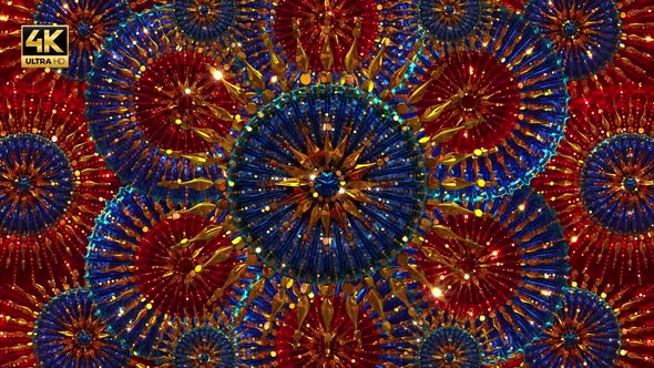 Red Blue Carnival 4K alt