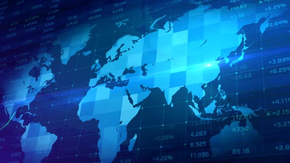 Growth trends of global stock markets and regional economies alt