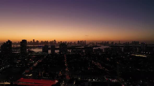 Miami Skyline at Sunset alt
