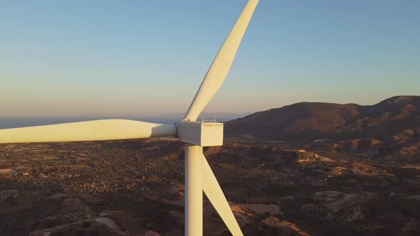 Carbon neutral and Renewable Energy wind farm Wind Turbines alt