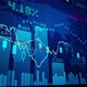 Financial Data Analysis Flooding Graph - VideoHive Item for Sale