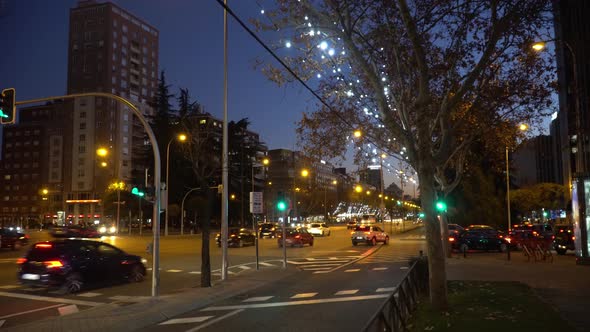 Night Traffic In The Street alt