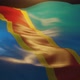Democratic Republic of the Congo Flag Low Angle View - VideoHive Item for Sale