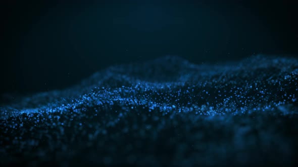 Particle Motion background.