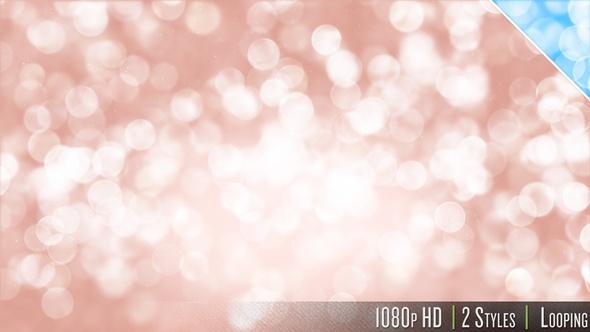 Soft Bokeh Particles Glitter Falling Background alt