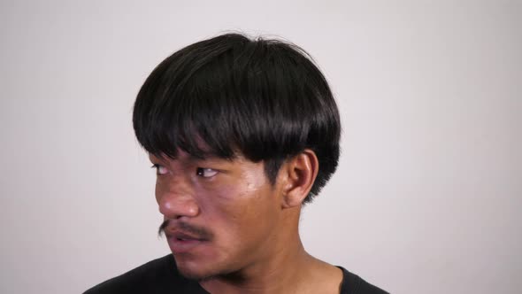 Drugged person is having hallucinations alt