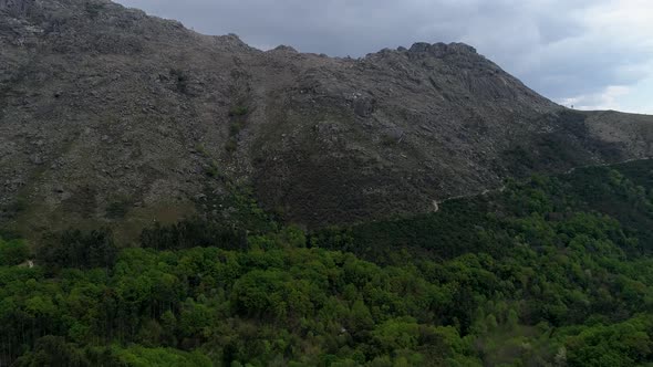 Mountain Cliff Aerial alt