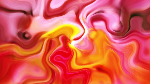 Colorful vivid color animated digital liquid wave. Liquid wavy motion background. A 178