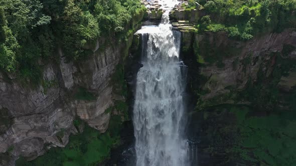 Waterfall in South America