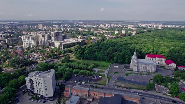 Multi Storey Buildings Near Forest alt