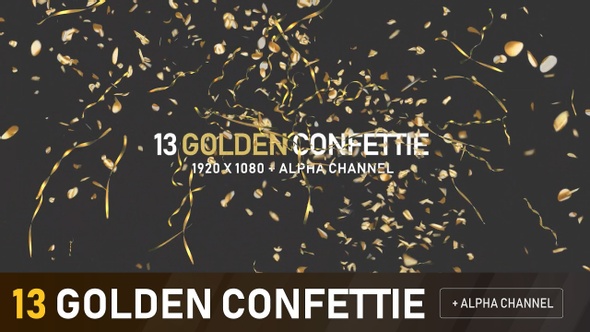 Golden Confettie Pack