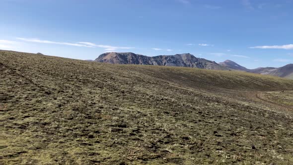 Landmannalaugar Countryside and Mountains in Summer Season Iceland alt
