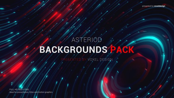 Asteroid Cinematic Backgrounds Pack