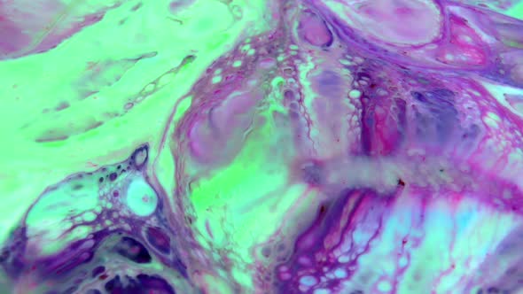 Abstract Colorful Swirling And  Explosion Paint 1 alt