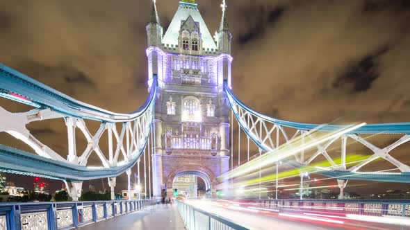 Tower Bridge London Night City Urban River Thames Transport alt