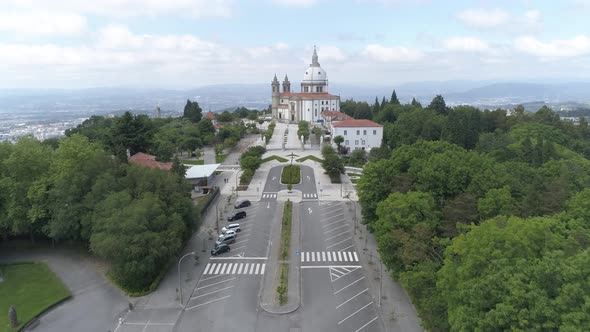 Sanctuary of Sameiro. Braga, Portugal alt