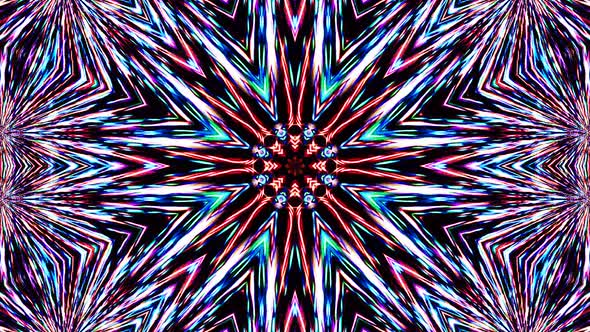 colorful lines glowing waves shape background kaleidoscope abstract alt