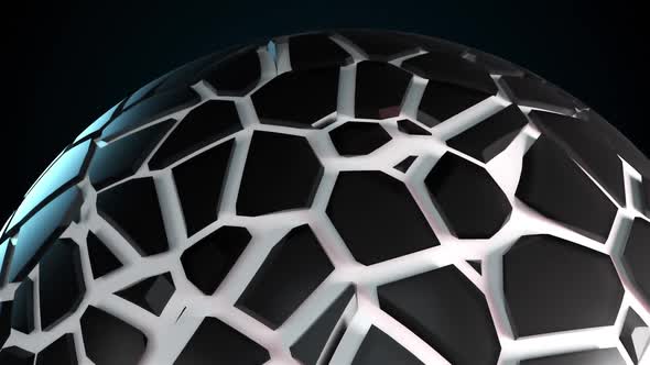 Sphere with Fractures alt