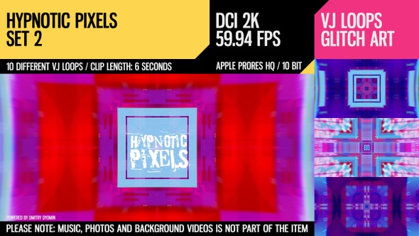 Hypnotic Pixels (2K Set 2) alt