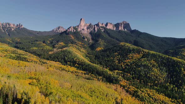 Fall on Owl Creek Pass, Colorado alt
