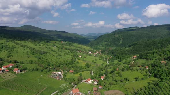 Zlatibor Mountain Landscape Nature Skyline Village Countryside 2