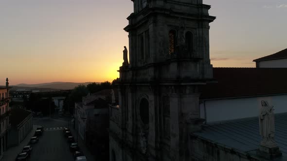 Sunset in City Church alt