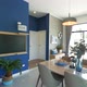 Beautiful Blue Coloured Home Decoration/ Living Area and Dining Area - VideoHive Item for Sale