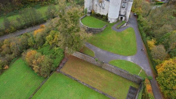 Bourscheid Castle is located near the village of Bourscheid in the north of Luxembourg. It is a medi alt