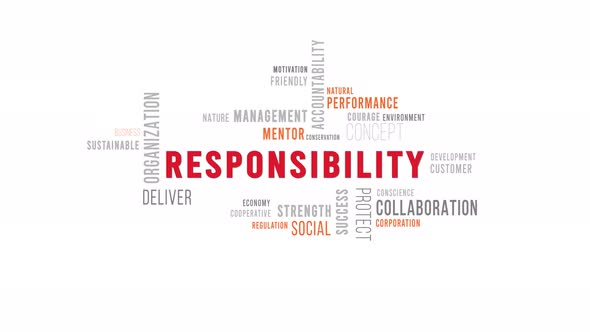 Word Cloud Responsibility