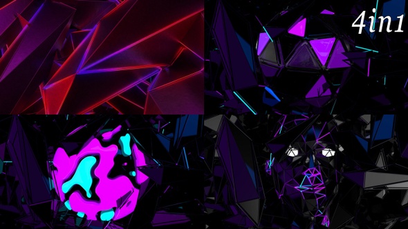 Inner Neon - VJ Loop Pack (4in1) alt
