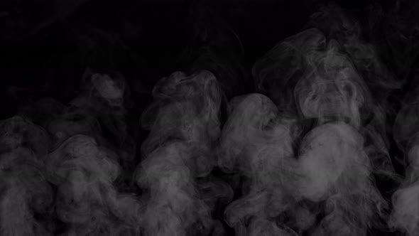 Super Slow Motion Shot of Atmospheric Smoke Abstract Background at 1000Fps alt