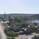 Aerial view of reconstruction of the old district of the provincial town. 05 - VideoHive Item for Sale