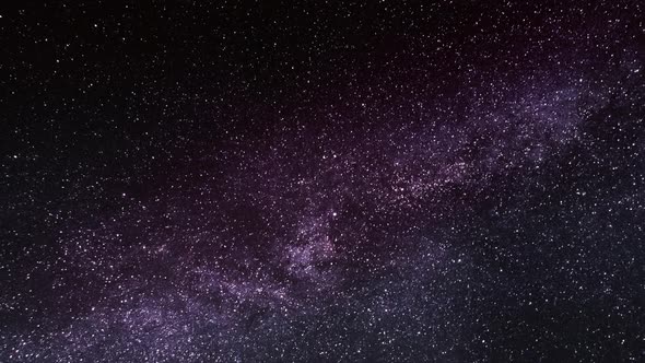 Stars Timelapse Night Sky Background Blue Violet Nature Dark Galaxy Space