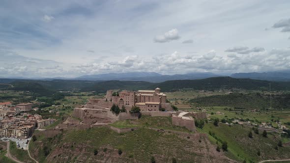 Ancient Castle of Cardona Building Started in the Year 886 and It Is One of the Oldenst and Most