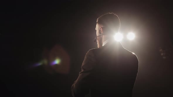 The Speaker is Conducting the Conference alt