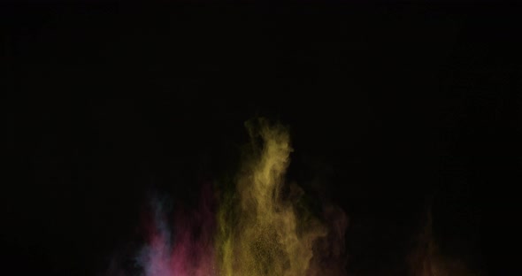 Mixed Color Of Powder Explosion alt